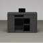 Bureau de réception rectangulaire Modern-129932447