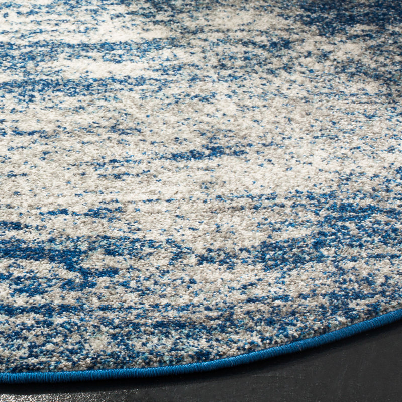 Casey-Marie Performance Abstract Rug, Round 9'