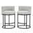 Finley 26" Swivel Counter Stool With Cylindrical Metal Frame-121042924