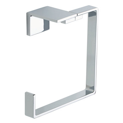 Vero Square Open Towel Ring