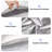 2 Pack Luxury Satin Silk Pillowcase Silk Cover Standard Queen King Pillow Cover, 20×26-102631326