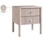 Table de chevet en bois massif Kivo-1415037213