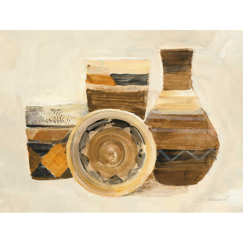 «Desert Still Life I Crop» par Albena Hristova - reproduction d'art sur toile tendue, H 18 po x l 24 po