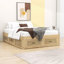 Lit plateforme en bois avec 6 tiroirs de rangement-1258302594-1258302602
