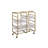 Laurier Washed Finish Serving Cart(No Include Stool)-1882801614