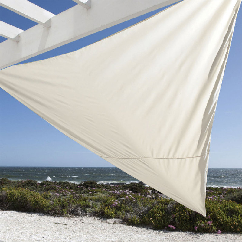 Triangle Shade Sail - 3.6m, Cream