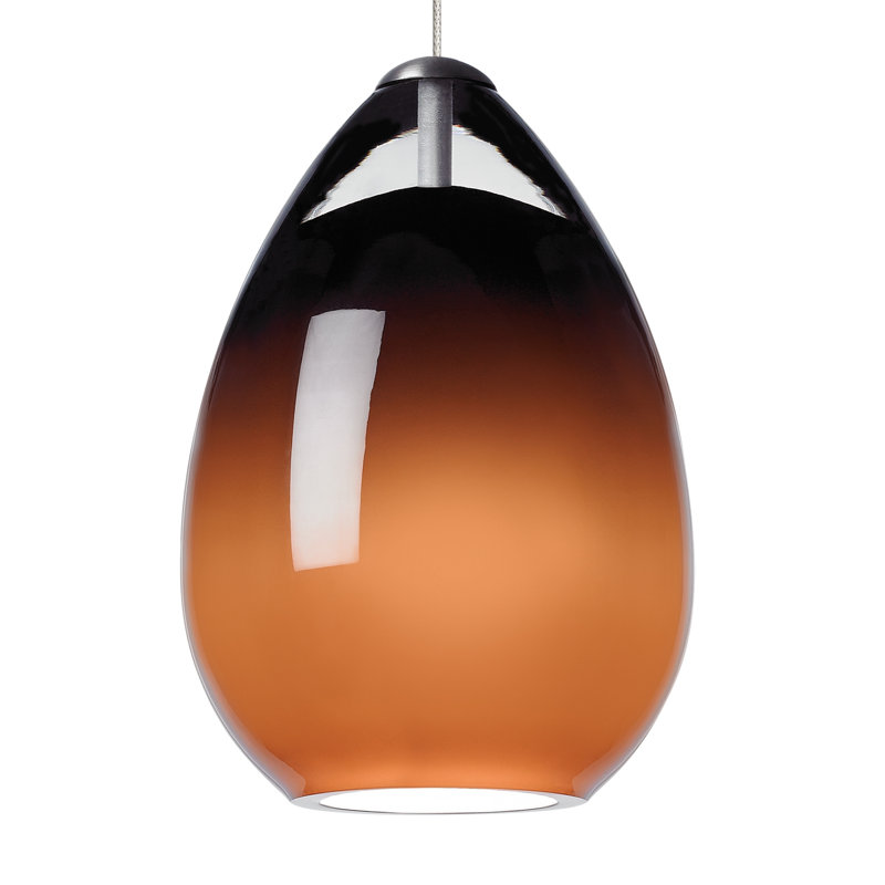 Alina 1 - Light Pendant, Antique Bronze, White, 80 CRI 3000K LED