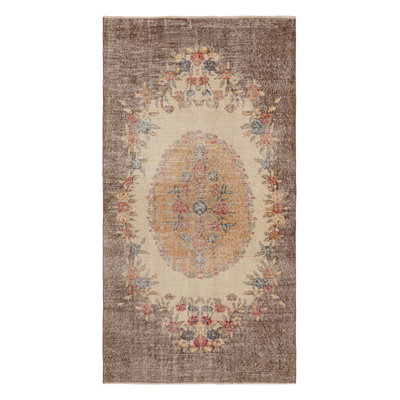 One-of-a-Kind 3'10" X 7'4" Hand Knotted Area Rug