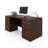 Executive Desk With Two File Cabinets-270904912