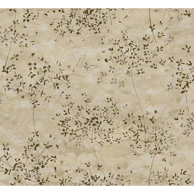Arian Abstract Metallic Wallpaper Roll, Gold