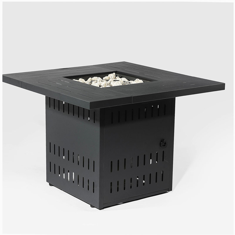 Table de foyer d'extérieur au gaz pour l'extérieur