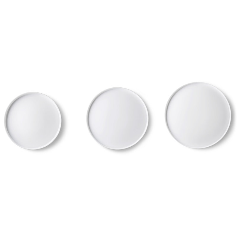 Ensemble d'assiettes en verre Alta Cucina