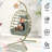 Outdoor PE Rattan Hanging Swing Chair with Heavy-duty Double Rope-582207361-582207412