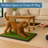 PETMAKER Artificial Grass Puppy Pee Pad with Tray, Reusable Dog Potty Training Mat for Indoor & Outdoor Use, Easy Clean Artificial Turf Surface for Dogs and Small Pets, Fake Grass Potty-2137006633