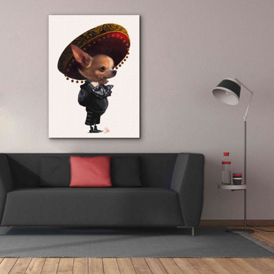 «Brocky Red Barrel Studio» «Senorita» par Thomas Fluharty, estampe numérique sur toile