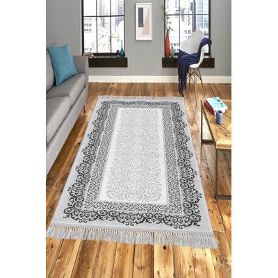 Luxurious Velvet Area Rug (4.6 x 7.2 ft), 100% Antibacterial Fabric, Non-Slip Cotton Backing, Pile Height: 0.4 in | Machine Washable, 3D Digital Print Design | Perfect for Living Room & Bedroom Decor, Soft & Durable