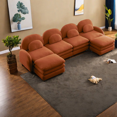 Canapé modulaire 4 places Cloud Comfort
