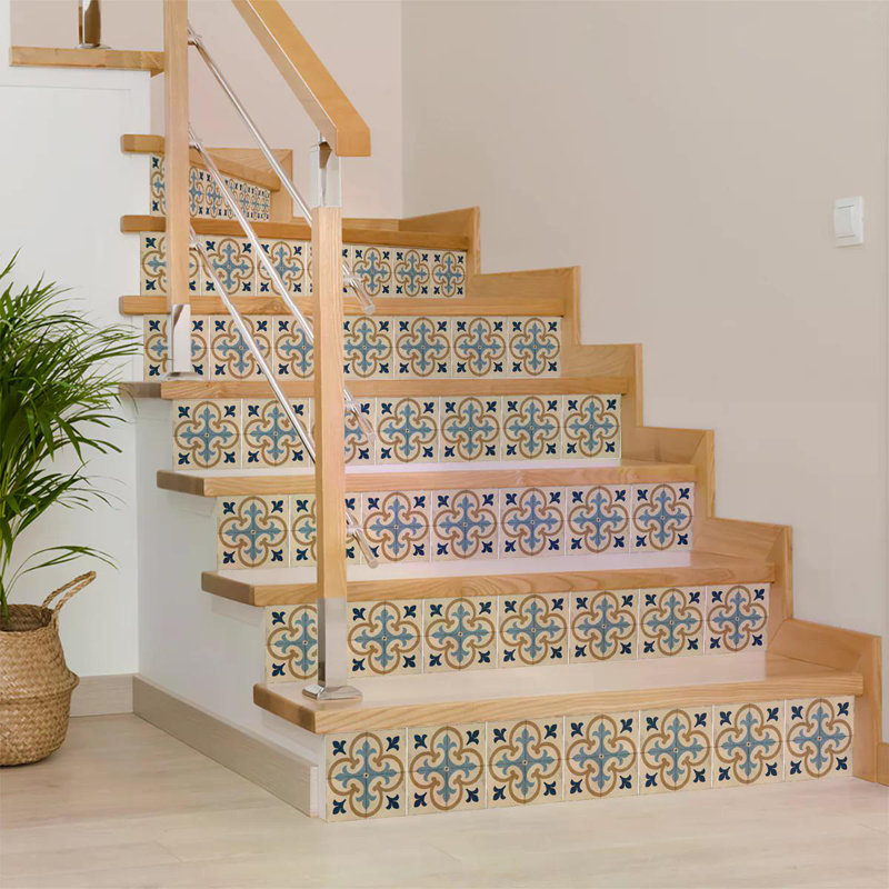 Carreau de mosaïque auto-adhésif en vinyle 6 po x 6 po