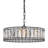 Baconton 3 - Light Dimmable Drum Chandelier
