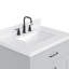Meuble-lavabo simple en bois massif 30 po avec plateau en quartz Carrara de 1,5 po Tidworth-676705855-718797188