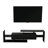 Alvaro 60.2'' 2 Pc 1-Drawer Floating TV Stand Media Console with Open Shelves-93284038