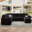 Canapé-lit modulaire en L avec repose-pieds Shavera-1443747845