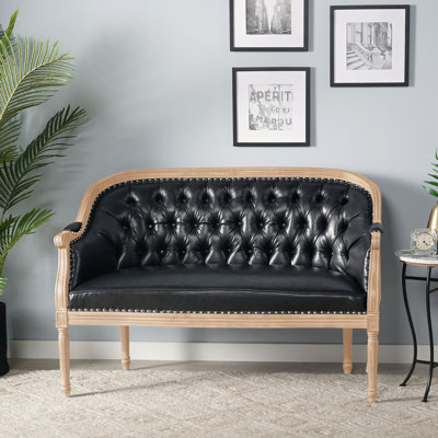 Loveseat With Nailhead Accents