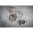 Set Of 4 Gray Marble Coasters