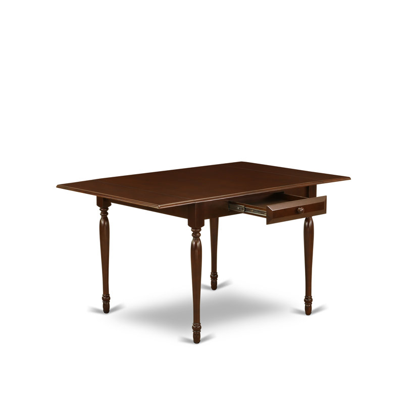 L'ensemble de table de salle à manger 3 pièces contient une table de cuisine rectangulaire avec Dropleaf et 2 chaises rembourrées en tissu de lin Limelight, chêne