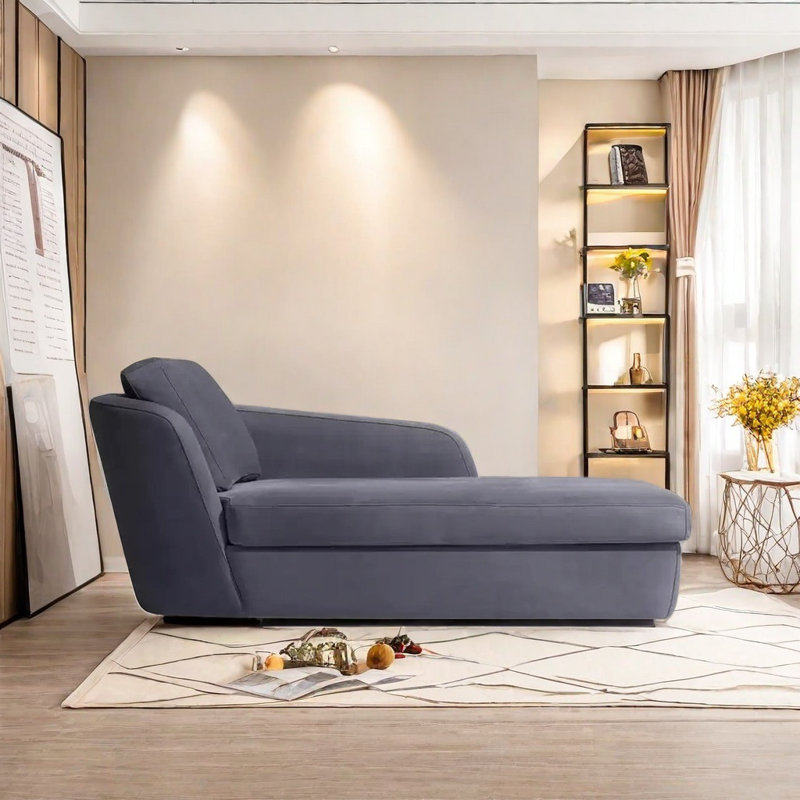 Chaise Longue Soft Fabric Durable