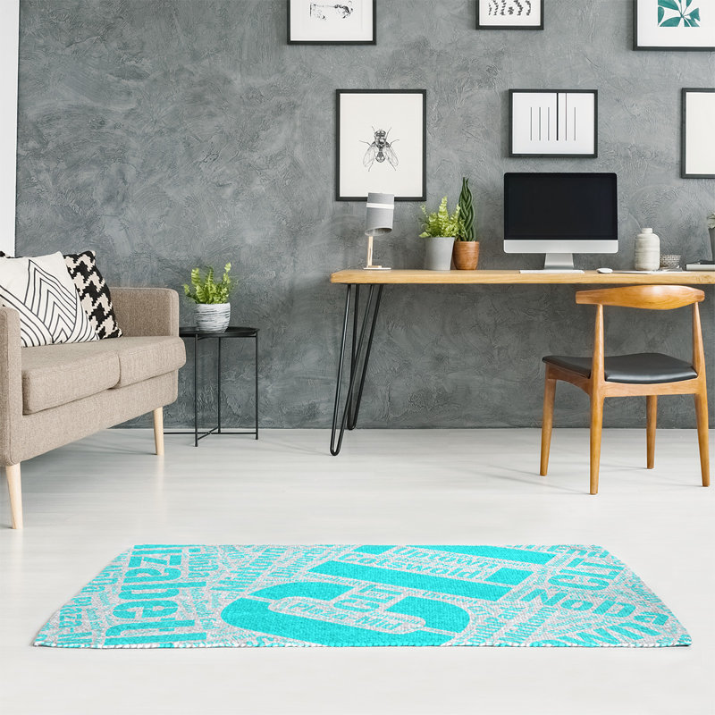 Chenille Indoor Rug, Rectangle 4' x 6'