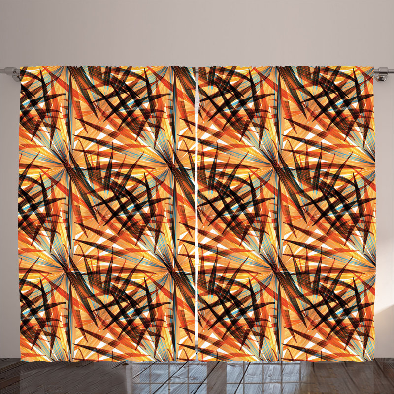 Semi Sheer Curtain Pair
