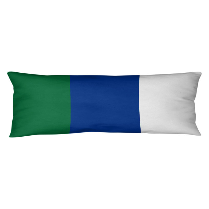 Polyester Medium Pillow, Green/Navy Blue/White, Seattle Football