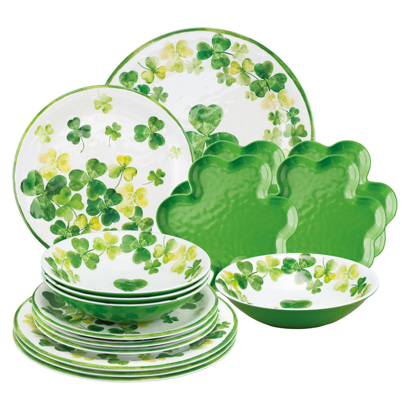Abduljalil Melamine Dinnerware Set 16 Piece - Service for 4