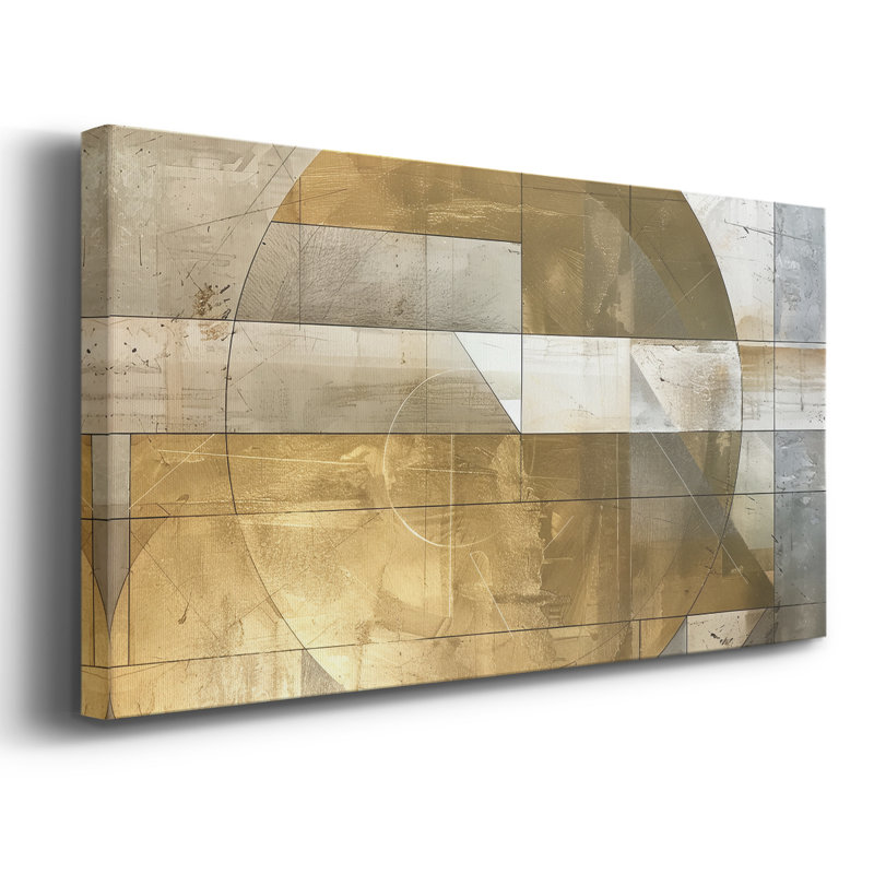 Abstract Series 1 #LXXV-Gallery Wrapped Canvas, 16" H x 32" W