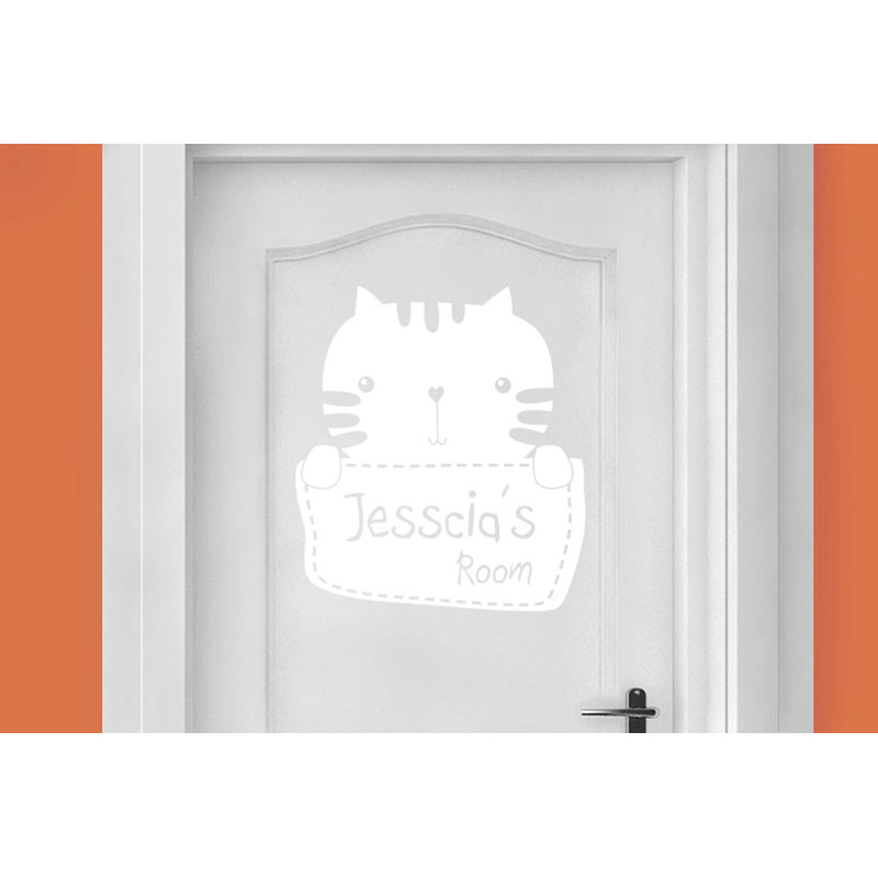 Animals Wall Decal, White