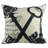 Two Keys Throw Pillow