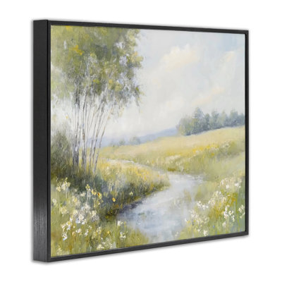 Tranquil River Stream Framed Giclee, design by Creative Studio