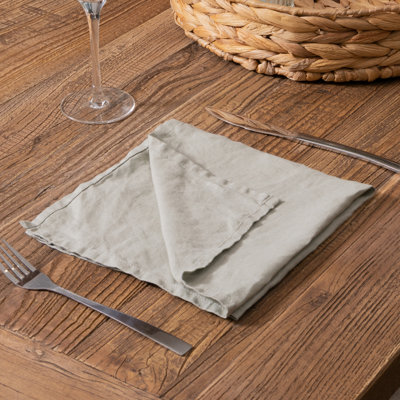 Linen No Pattern Napkin
