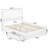 Lamari Solid Wood Storage Platform Bed with Footboard & Under Bed Drawers-366692879-366692877