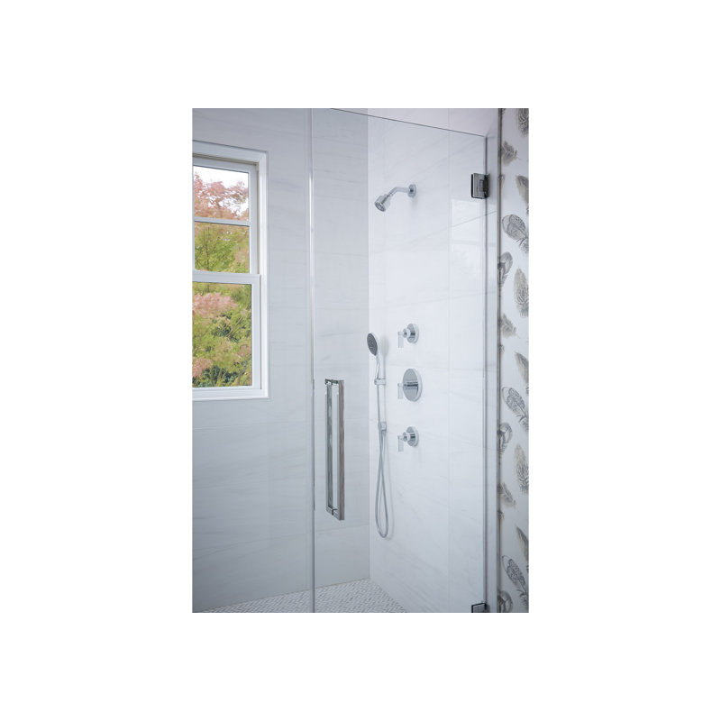 One™ Volume Control Trim, Lever Handle, Nickel Silver