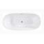 Toulouse 70.8'' x 32'' Freestanding Soaking Acrylic Bathtub