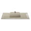 Plateau de meuble-lavabo simple 49 po Voltaire
