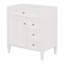 Meuble-lavabo de salle de bain de 30 po sans lavabo supérieur, armoire de rangement moderne avec 2 tiroirs et un tiroir rabattable (PAS DE BASSIN)-20393419