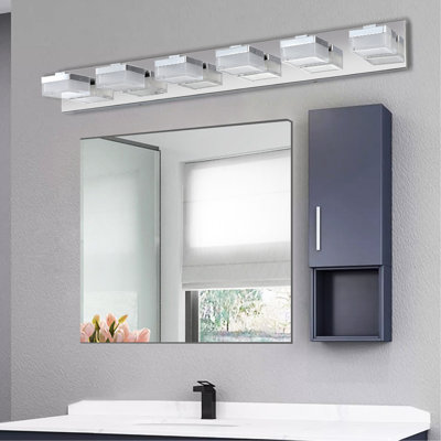 Vanity Mirror - 6 Lights, Fog, Long-Term Stability Led Acrylic
