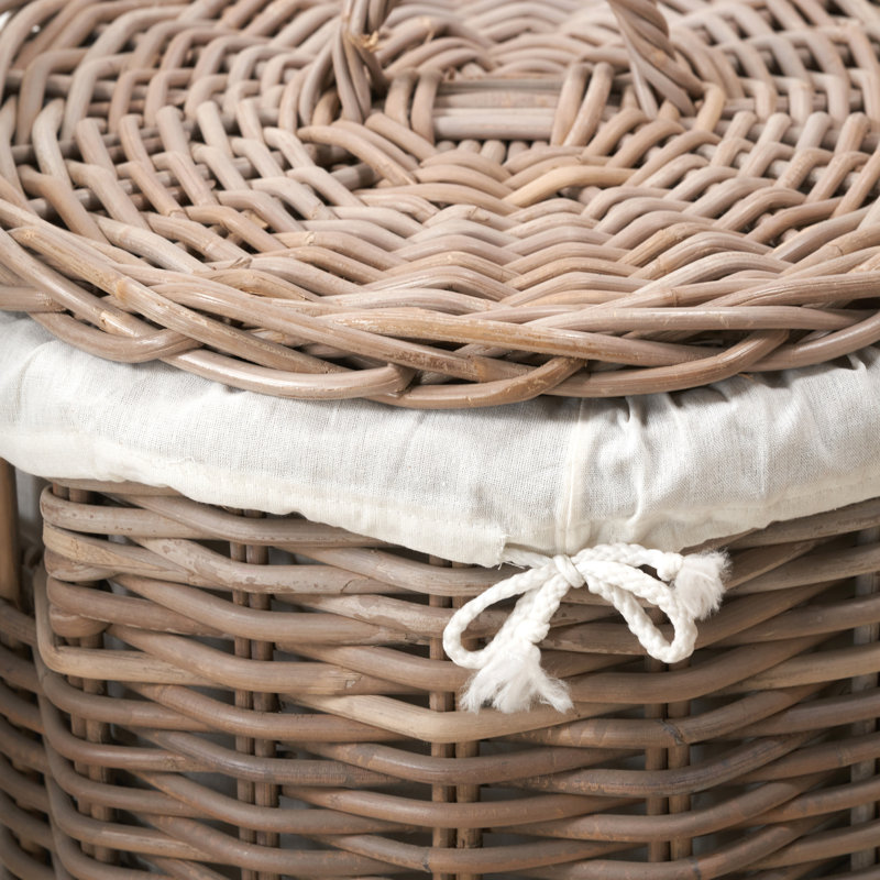 Baringer Wood Laundry Set with Handles