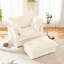 Fauteuil Sleep avec finition velours côtelé de luxe