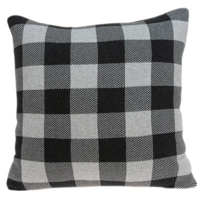 Parkland Collection Lucas Grey Throw Pillow