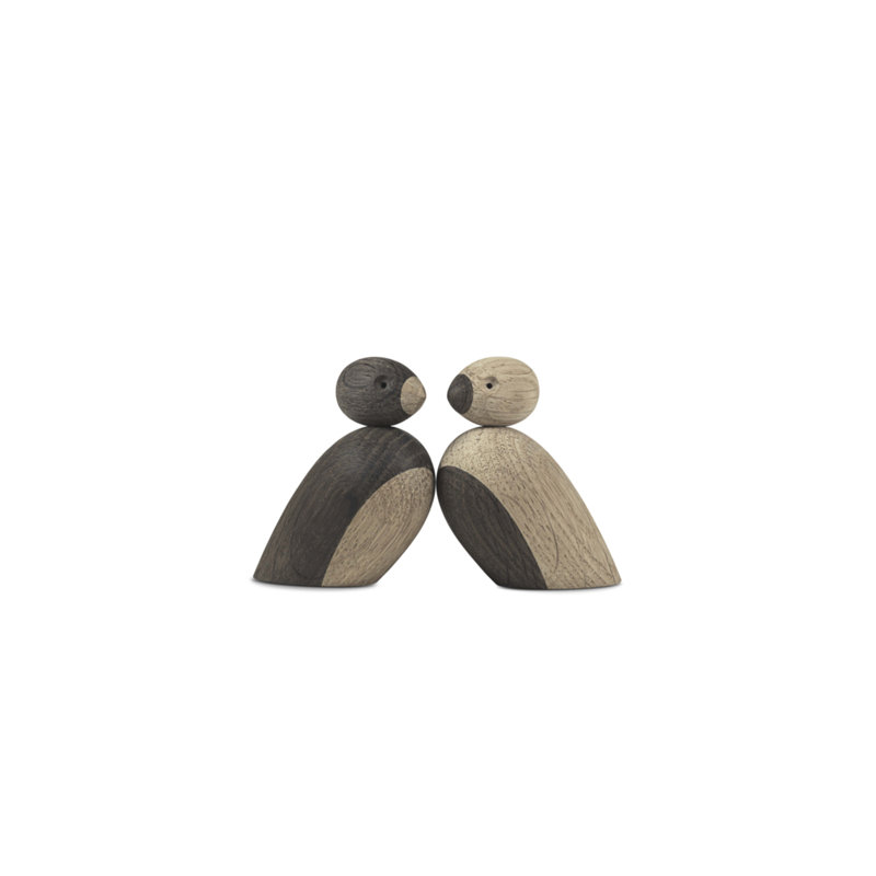 2 Piece Pair of Sparrows Figurine Set
