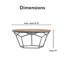 Table basse ronde Tommy Hilfiger Avalon